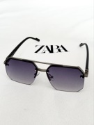 Okulary przeciwsłoneczne męskie z metalową ramką Modern Style ~ Zara