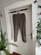 Zielone / khaki eleganckie spodnie rozmiar 44