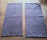 Wrzosowe liliowe dywaniki kocyki do sypialni na polarze