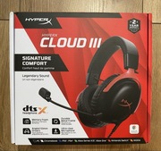 HyperX Cloud III – Nowe, fabrycznie zapakowane