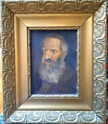 Olejny portret starego Żyda, sygnowany