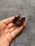 Montaż z szyną ris na lunetę - pod kamerę lub kolimator ASG 