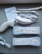 Zestaw Kontrolerów do Nintendo Wii Remote game control  Nowe Zamiennik 