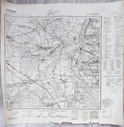 Oryginalna niemiecka mapa Gnadenkirch 1:25 000 z 1944 r. – Sonderausgabe