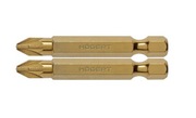 HOGERT HT1S395 Końcówki wkrętakowe PZ2 25mm 2szt