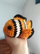 Rybka Nemo na szydełku 
