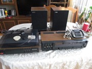 Zestaw-kpl.Radio Amator2 stereo z kolumnami i gramoonem EmanuelG-902fs