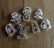 Zestaw 7 świątecznych foremek do ciasteczek