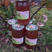 Miód spadziowy (iglasto liściasta) 1.20 kg z bieszczad.