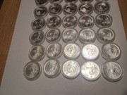 Kilo srebra monety bulionowe Krugerrand kangur Britannica filharmonik okazj