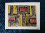 Obraz akryl ręcznie malowany 24x30 panel malarski