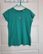 Koszulka T-shirt zielony 152 cm dziewczynka OKAIDI