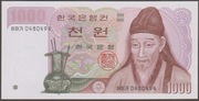 Korea Południowa 1000 won 1983 - stan bankowy UNC