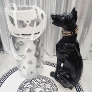 Torba dla psa transporter glamour biało szara 