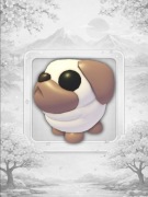 Snowball Pug Adopt Me