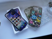 Telefon IPhone 14 128GB 91% Kondycji Niebieski Duży Zestaw!