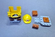 Lego Mario Power Up - budowlaniec