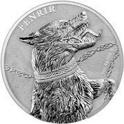 2022 Germania: Beasts - Fenrir 1 uncja Srebra