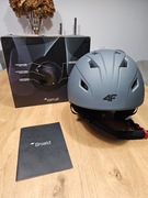 Kask Narciarski 4F L/XL 58-62cm Szary