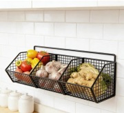 Metalowy organizer do kuchni 