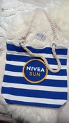 NIVEA Sun torba plażowa materiałowa, z metką, duża NOWA