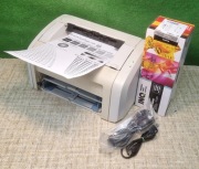 Drukarka laserowa HP 1018 -  nowy toner, komplet kabli