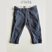 Spodnie eleganckie Coolclub 74cm 9miesięcy gumki w pasie #1496