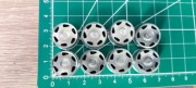 Felgi Nissan skala 1/24 - 8 sztuk