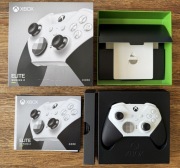 Pad Microsoft XBOX ELITE v2 - BIAŁY - BOX + dodatkowo łopatki