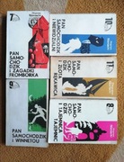 5x PAN SAMOCHODZIK i Zagadki Fromborka, Złota Rękawica, Zbigniew NIENACKI 