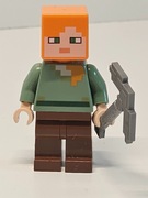 Lego Minecraft figurka - Alex min017 akcesoria