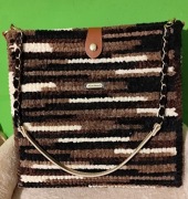 Ręcznie robiona torebka typu shopper 