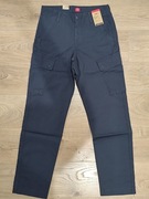 Spodnie Levi’s XX Cargo Taper męskie Navy z kieszeniami nowe 30/34