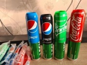 Etui na piwo, cola, sprite, pepsi 