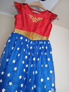 Kostium przebranie dla dziewczynki george Wonder woman r.9/10 lat