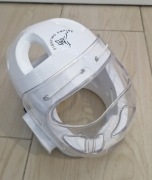 Kask z szybą Fighting Empire r. L do Taekwondo _ Kickboxing r. L 58-60 cm