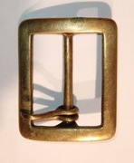 klamra zapinka paska mosiężna 64x52 mm pas 45 mm