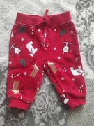 primark świąteczne spodnie r. 68 cm 
