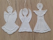 OZDOBY ŚWIĄTECZNE WYKONANE HAFTEM 3 szt (6)