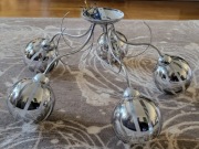 Żyrandol pięcioramienny, lampa sufitowa