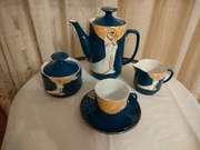 Porcelanowy Serwis Herbaciano-Kawowy, dla 6 osób