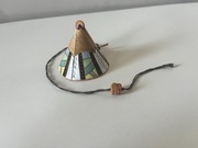 Śliczny, ceramiczny dzwoneczek