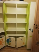 Zestaw mebli firmy MEBLIK szafa nadstawka regał biurko paluch skrzynia