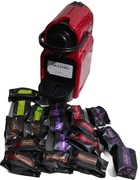 Ekspres kapsułkowy KRUPS Nespresso Inissia XN 1005 + kawa Senseo