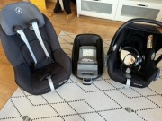Zestaw fotelików Maxi Cosi 0-18 kg plus baza Familyfix
