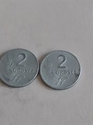 2 grosze 1949 rok 2 szt. 0/17