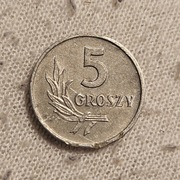 Moneta 5gr z roku 1961