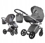 Wózek Knorr-Baby Alive Pure Grey Głęboko Spacerowy 2 w 1   