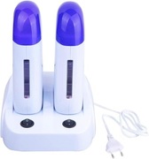 Podwójny wałek podgrzewacz do wosku z podstawą 40 W