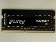 Pamięć Kingston Fury Impact, SODIMM, DDR4, 1x16 GB, 3200 MHz, CL20